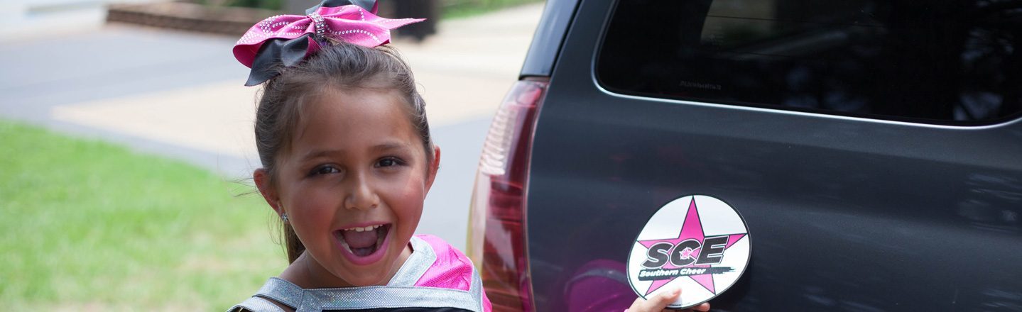 Student with Car Magnet